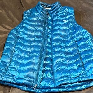 Ariat Kids Shiny Blue Puffer Vest